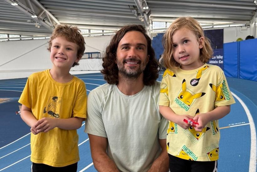 Joe with Vinny and his brother