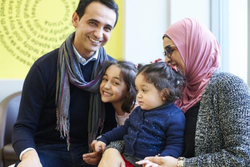 GOSH patient family smiling 